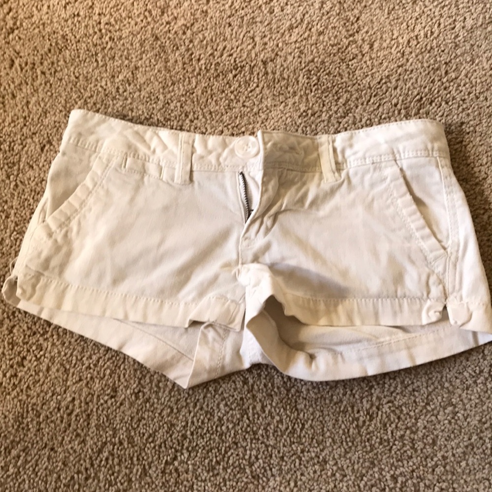 Aeropostale white shorts